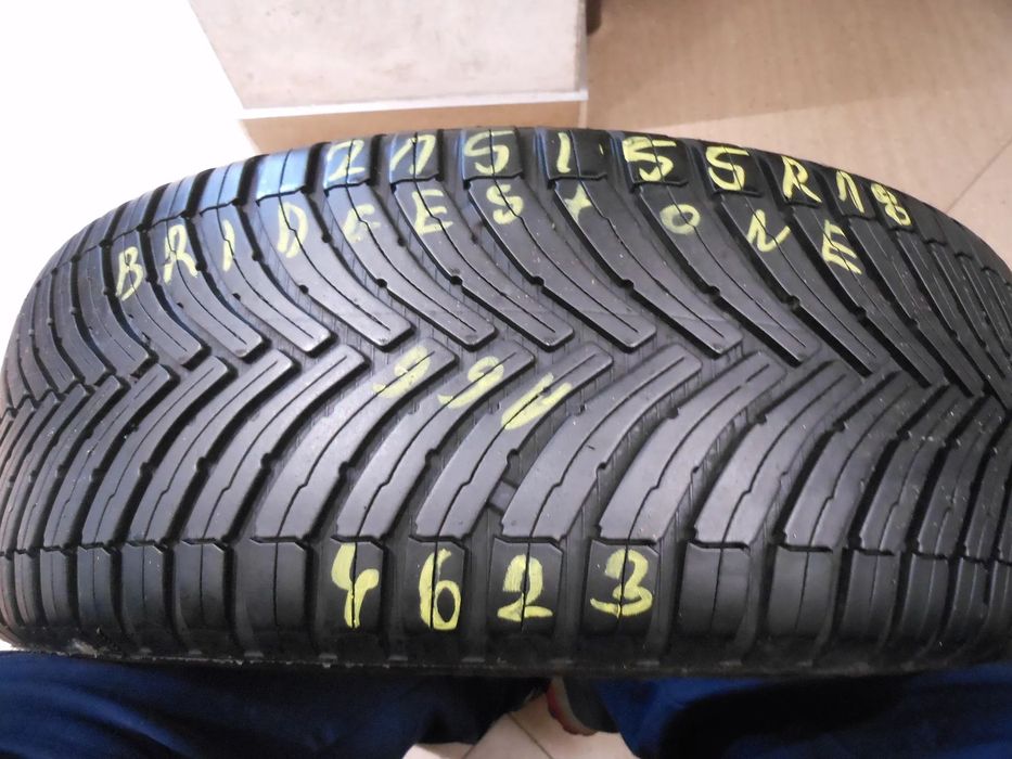 Opona pojedyńcza 215/55r18 bridgestone turanza all season 6 enliten  6,5mm wielosezon