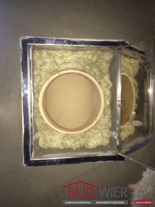 Frezowanie komina, wkłady drzewo, węgiel, ekogroszek, pellet gw 30lat