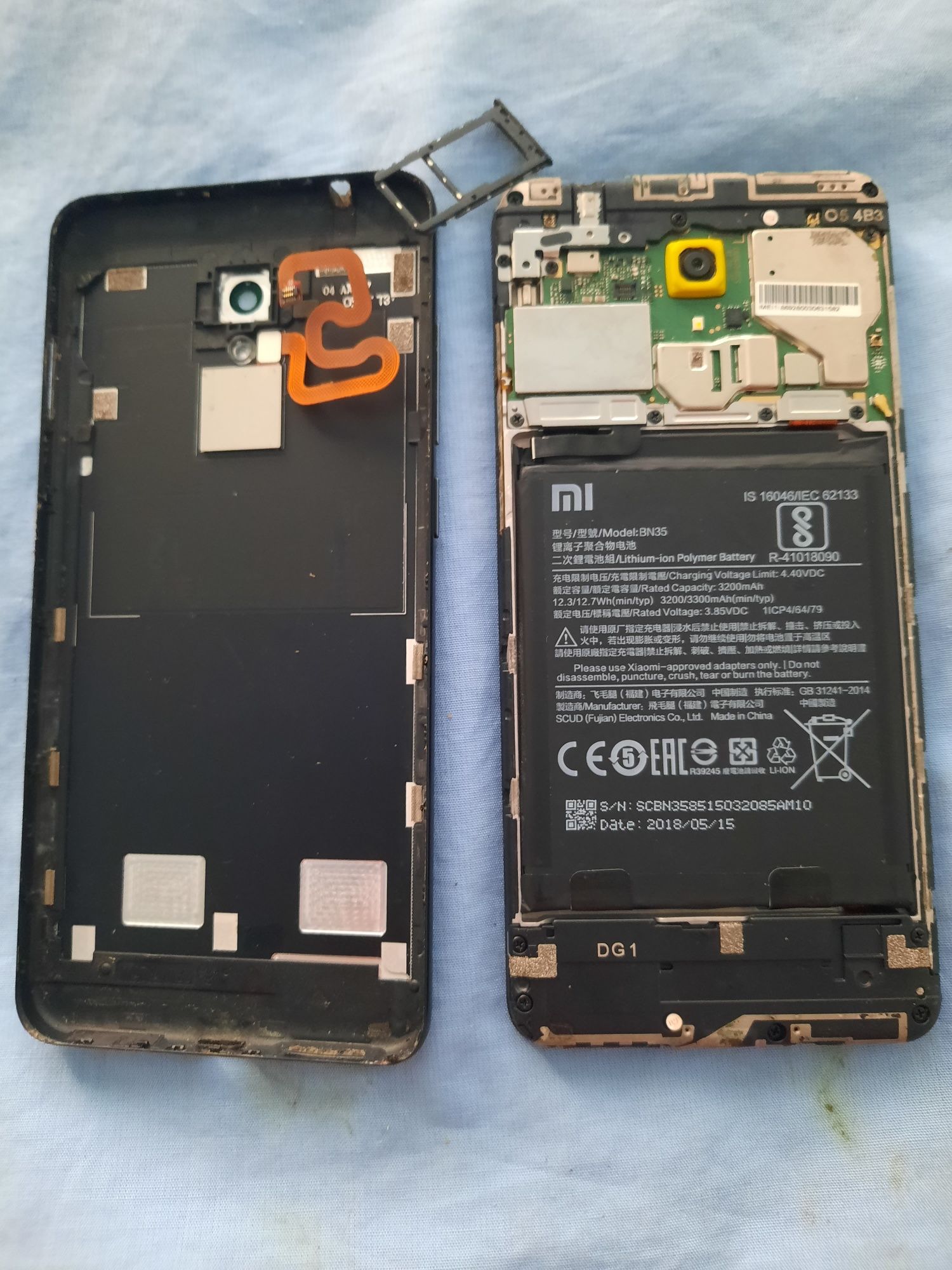 Xiaomi redmi 5 на ремонт