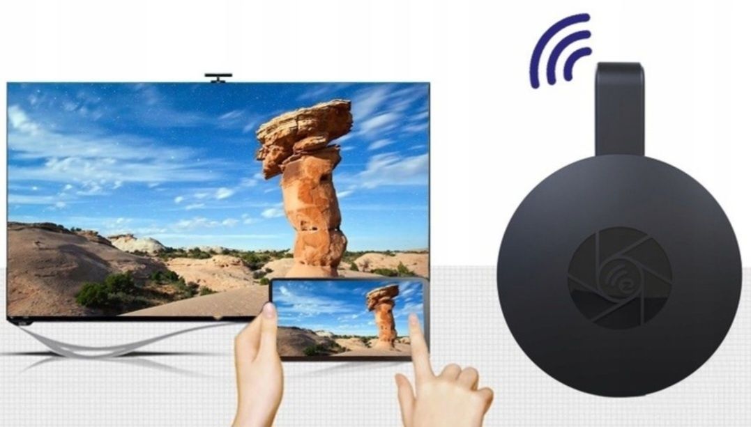 Adapter bezprzewodowy Google Chromecast G2-6 Miracast HDMI  Wi-Fi