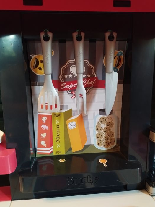 Kuchnia Smoby mini Tefal Superchef DeLuxe Bubble z akcesoriami