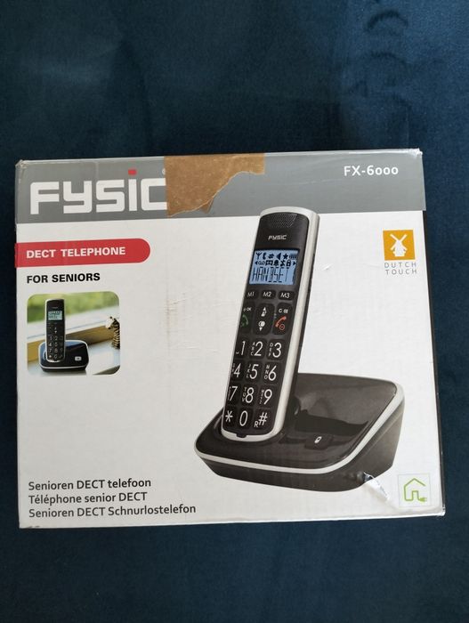 Telefon sieciowy stacjonarny bezprzewodowy