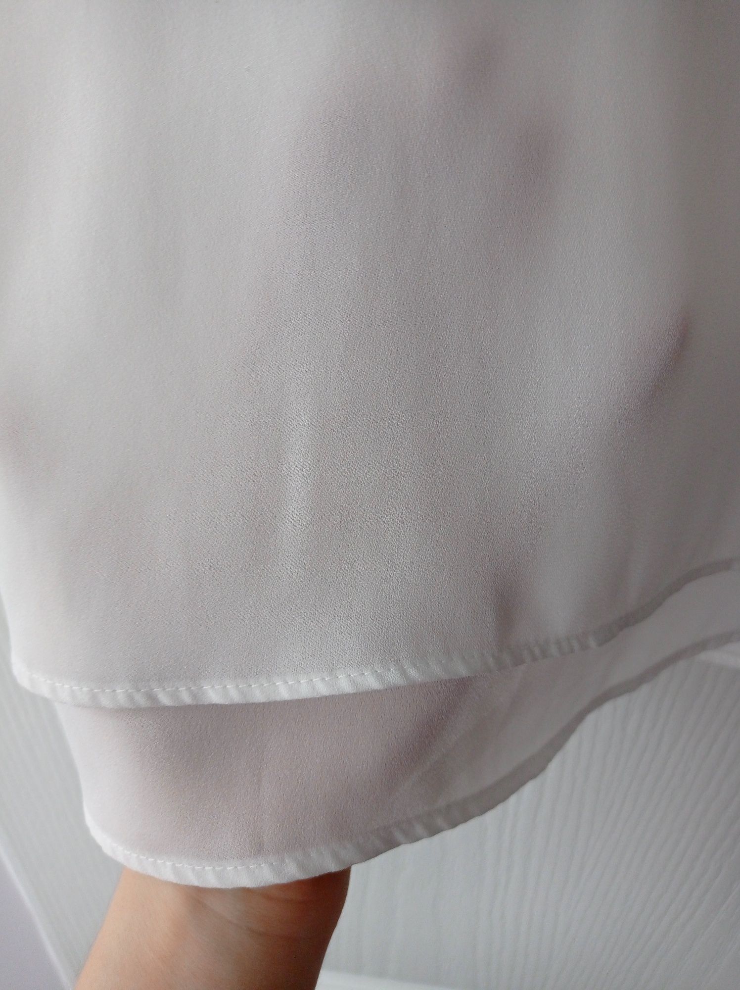 Biała bluzka na ramiączkach H&M