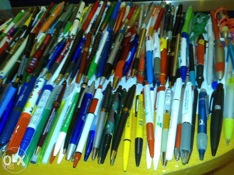 Canetas novas com Publicidade