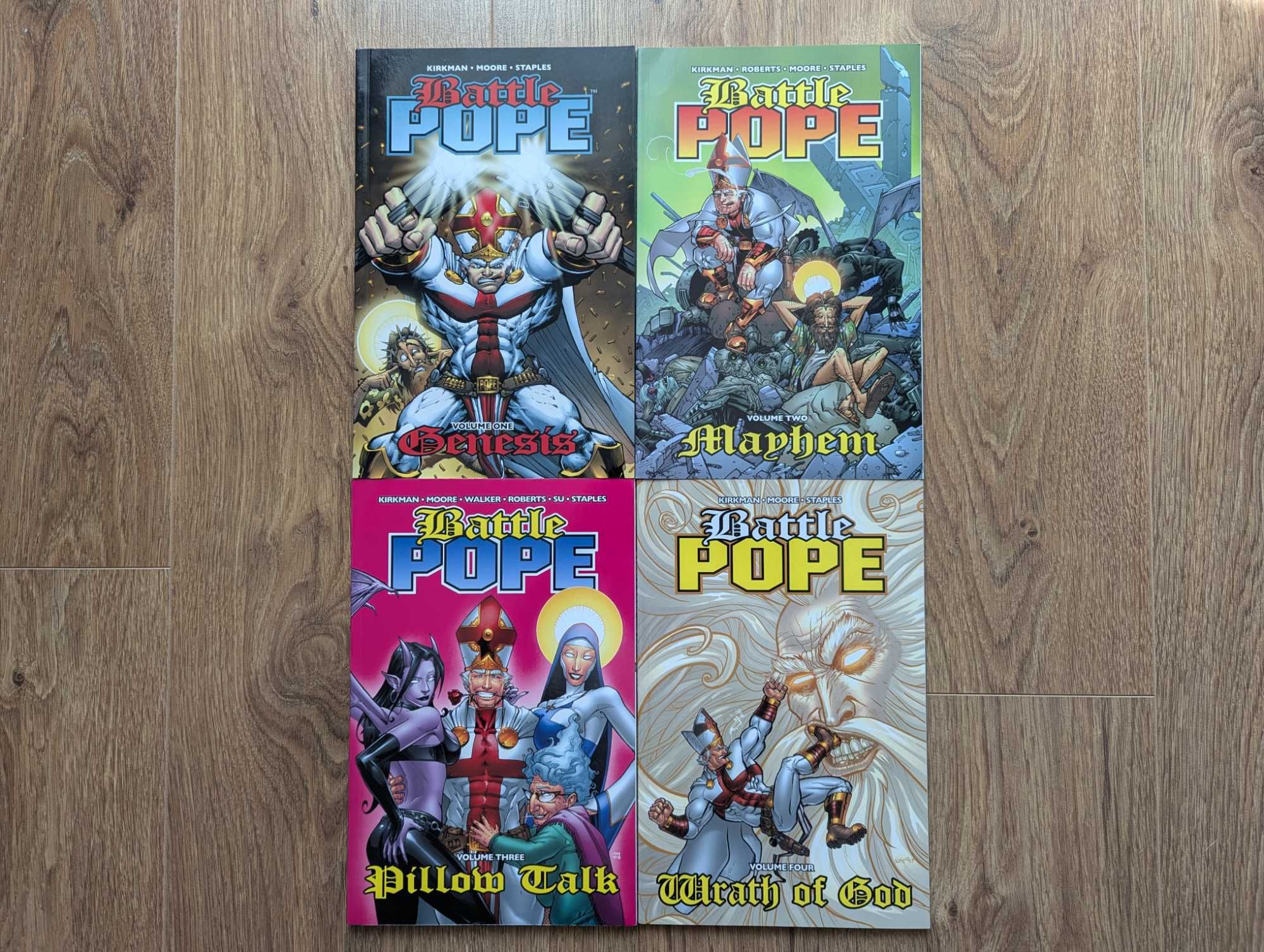 Battle Pope TP vol. 1-4 - ENG - Image Comics