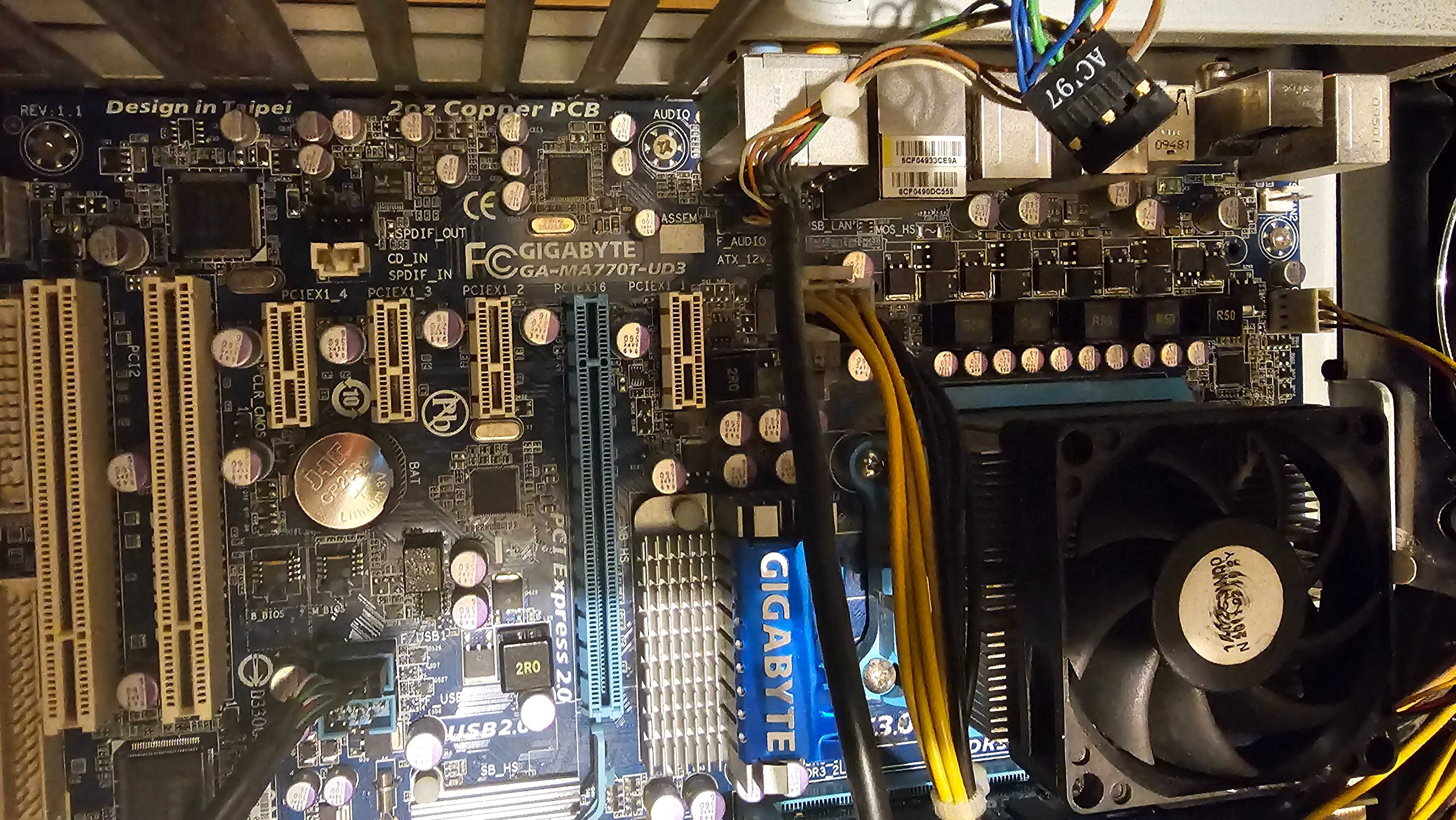 Komputer PC - bez grafiki/dysków - Phenom II X2 550 BE