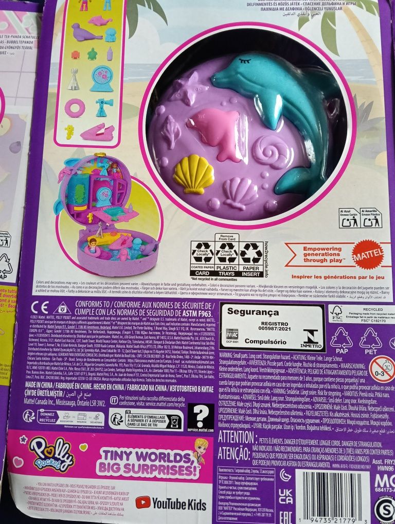 Polly pocket Panda de bolhas