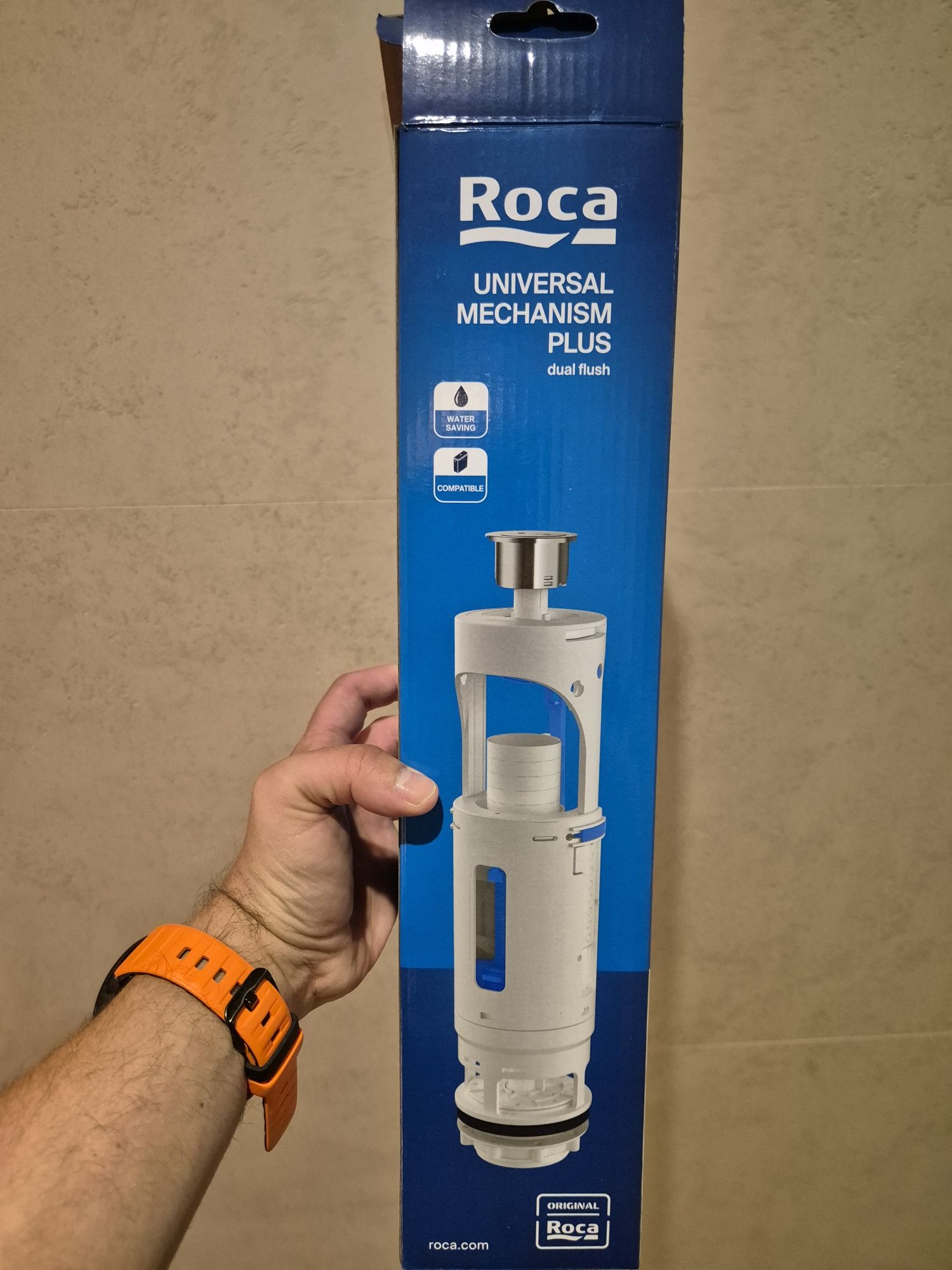 Válvula de descarga ROCA DUPLA universal