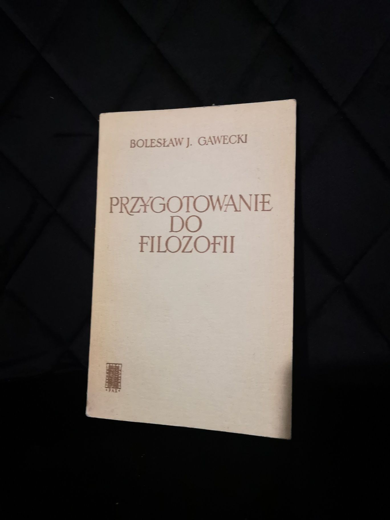 Przygotowanie do filozofii