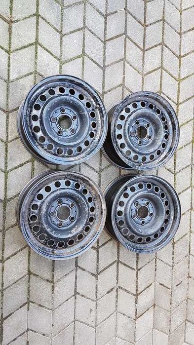Felgi stalowe vag audi, mercedes 15''xJ6 ET31 5x112+śruby +kołpaki