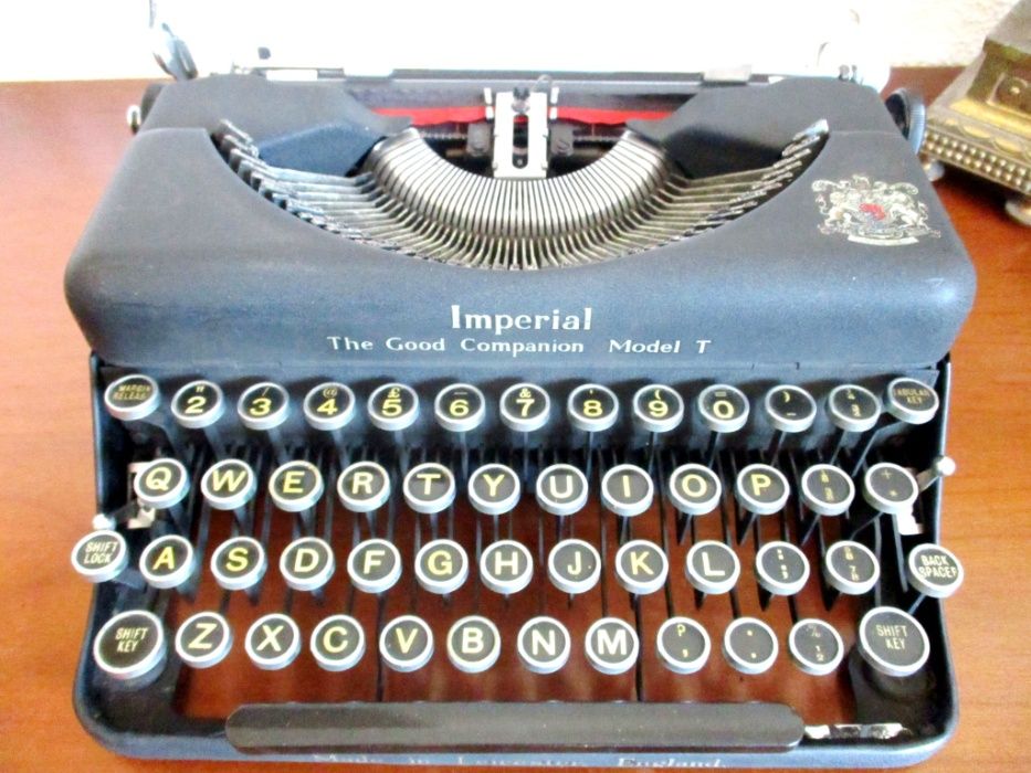 Maquina de escrever Imperial – 1930 – Raridade