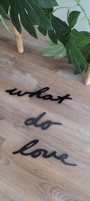 Letras / frase metálico