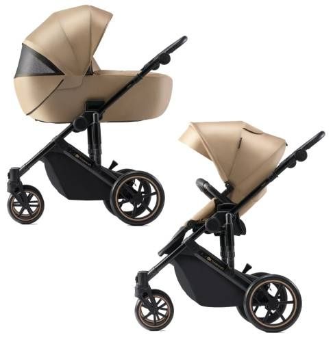 Wózek Kinderkraft 2w1 Prime 2 Sandrose Beige / Beżowy Nowy