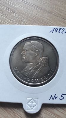 1000 zł Papież Jan Paweł II-1982 r.-Mennicza-#5