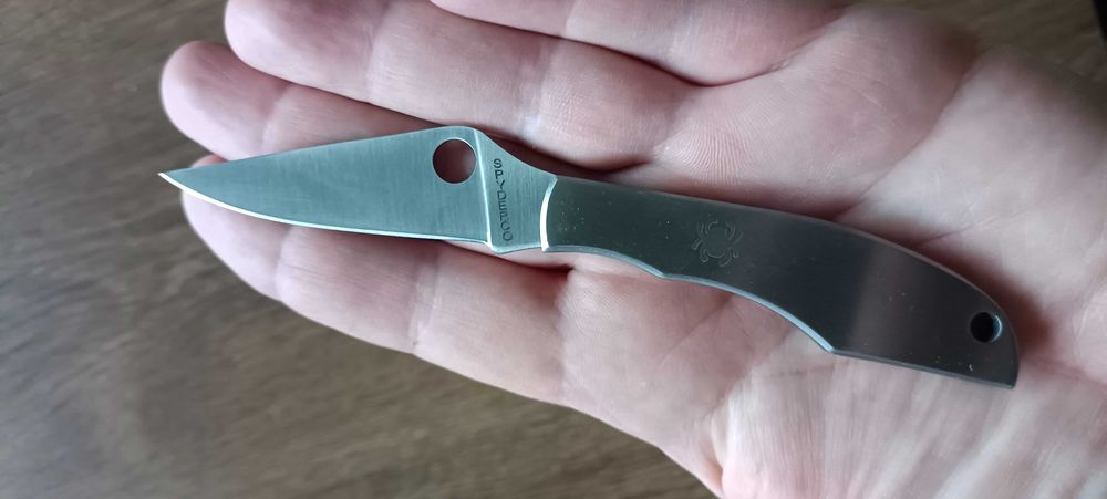 Mały nóż składany Spyderco, mini, Brelok do kluczy