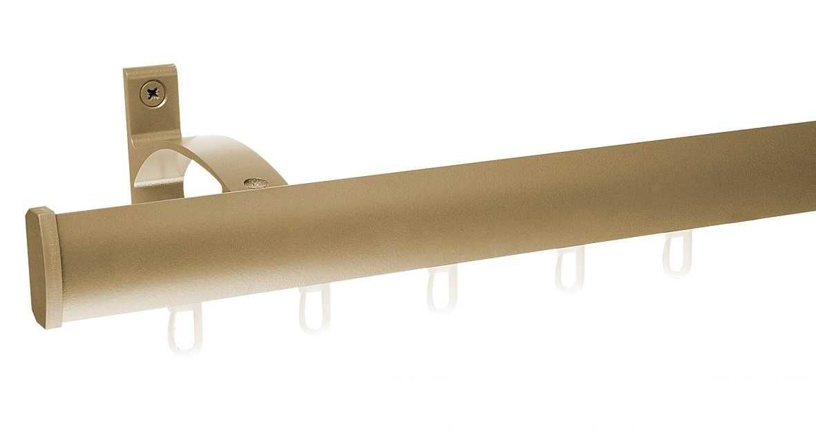 Karnisz szynowy złoty classic 200 cm żabki