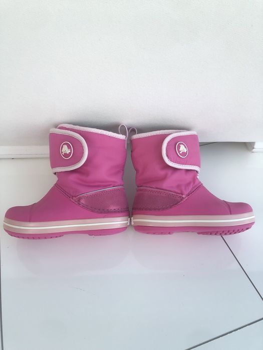 Дитячі зимові чобітки crocs C8, розмір 25.