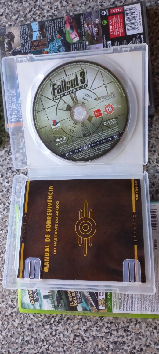 Conjunto de 4 jogos Playstation 3/Xbox 360/One
