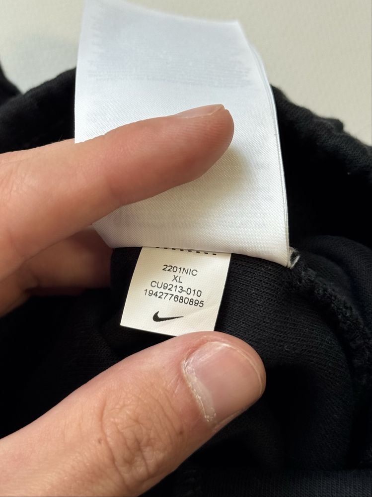 Чорні Штани Nike tech fleece