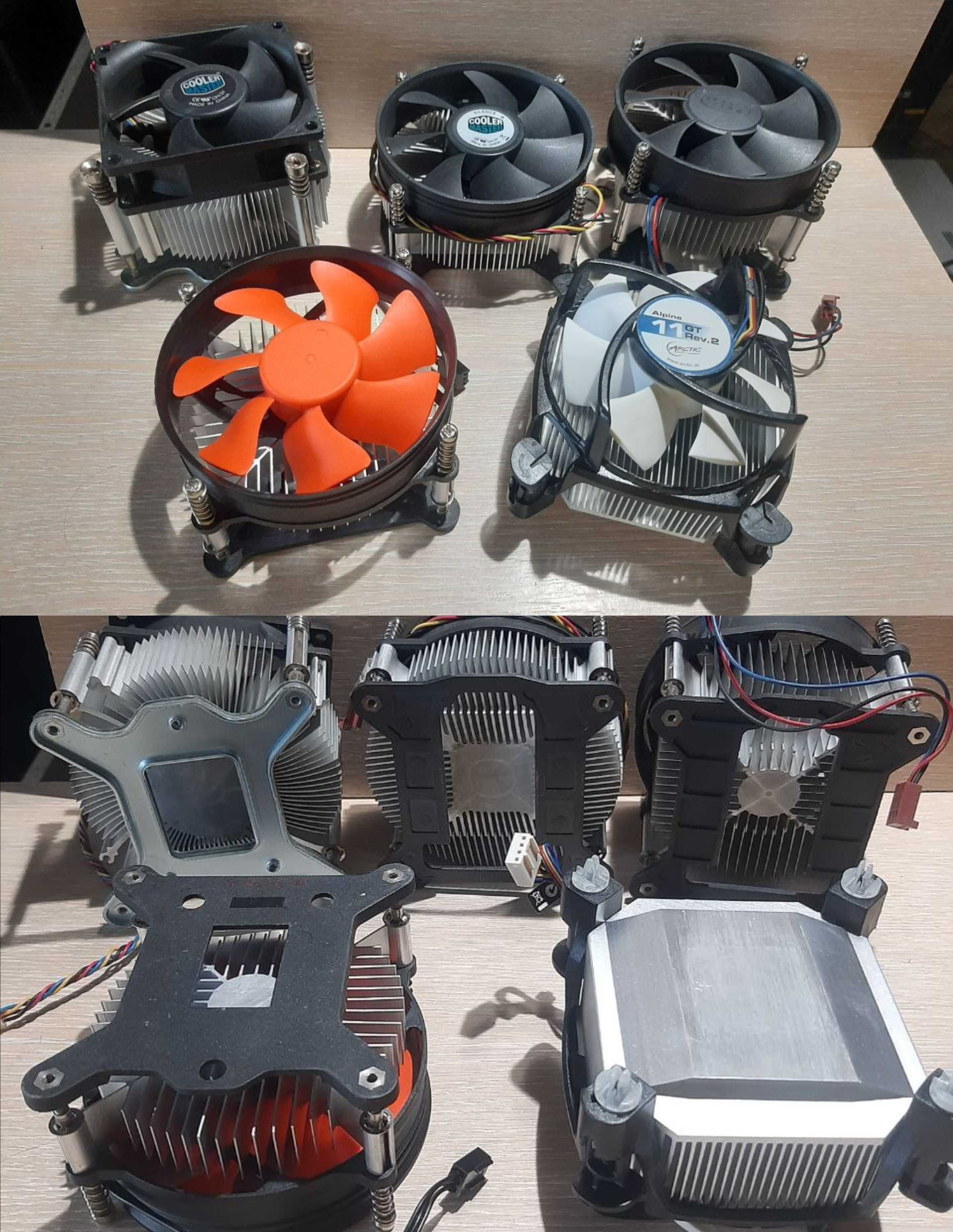 Системи охолодження на 115х/775/AMD, Cooler Master, Deepcool, Arctic