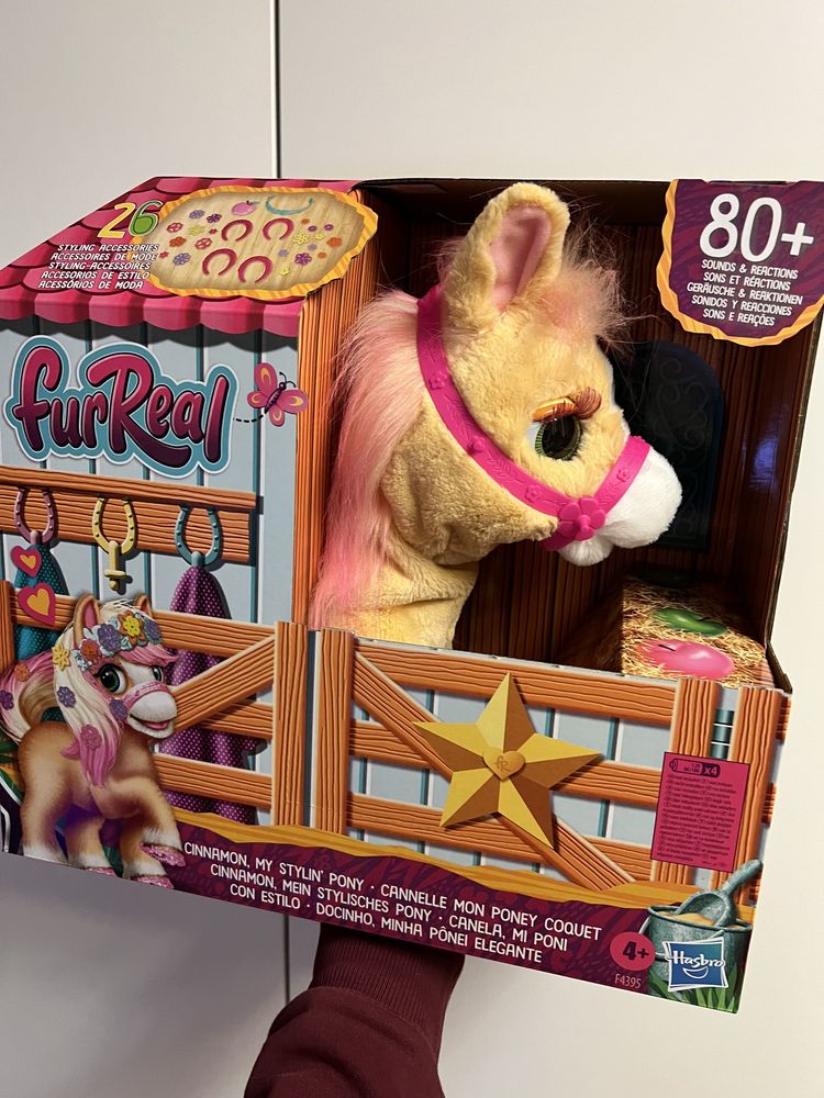 Интерактивная  Пони Синамон FurReal Cinnamon My Stylin Pony Toy