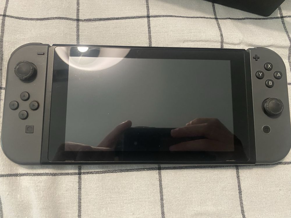 Nintendo switch cinza