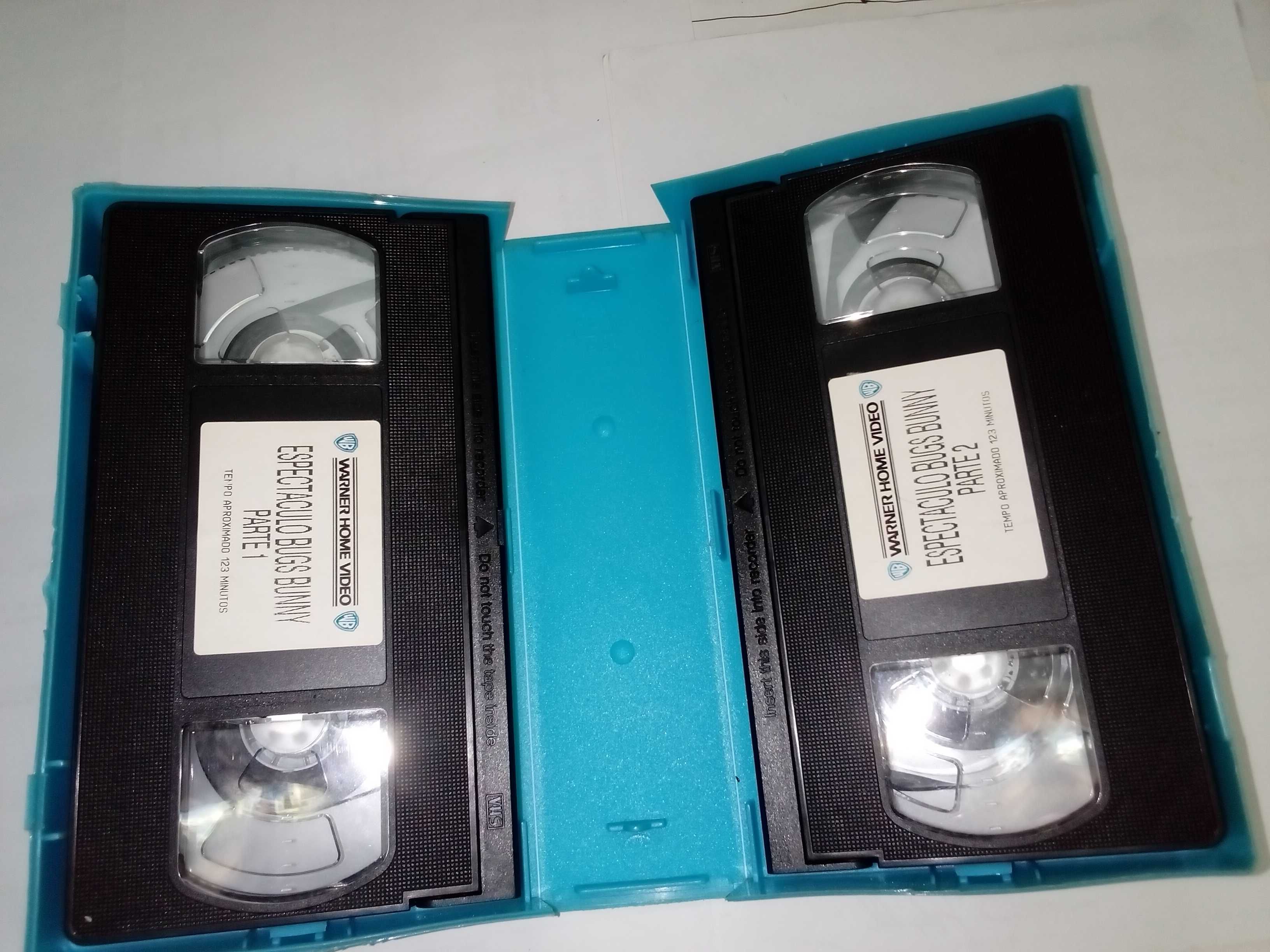 cassetes vhs com filmes