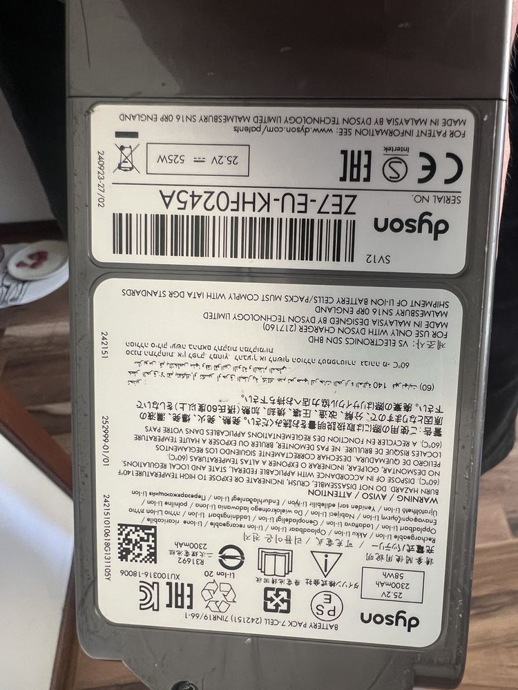 Odkurzacz Bezprzewodowy Dyson Cyclone V10™ Absolute