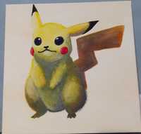 Pokemon Pikachu obraz 40x40cm