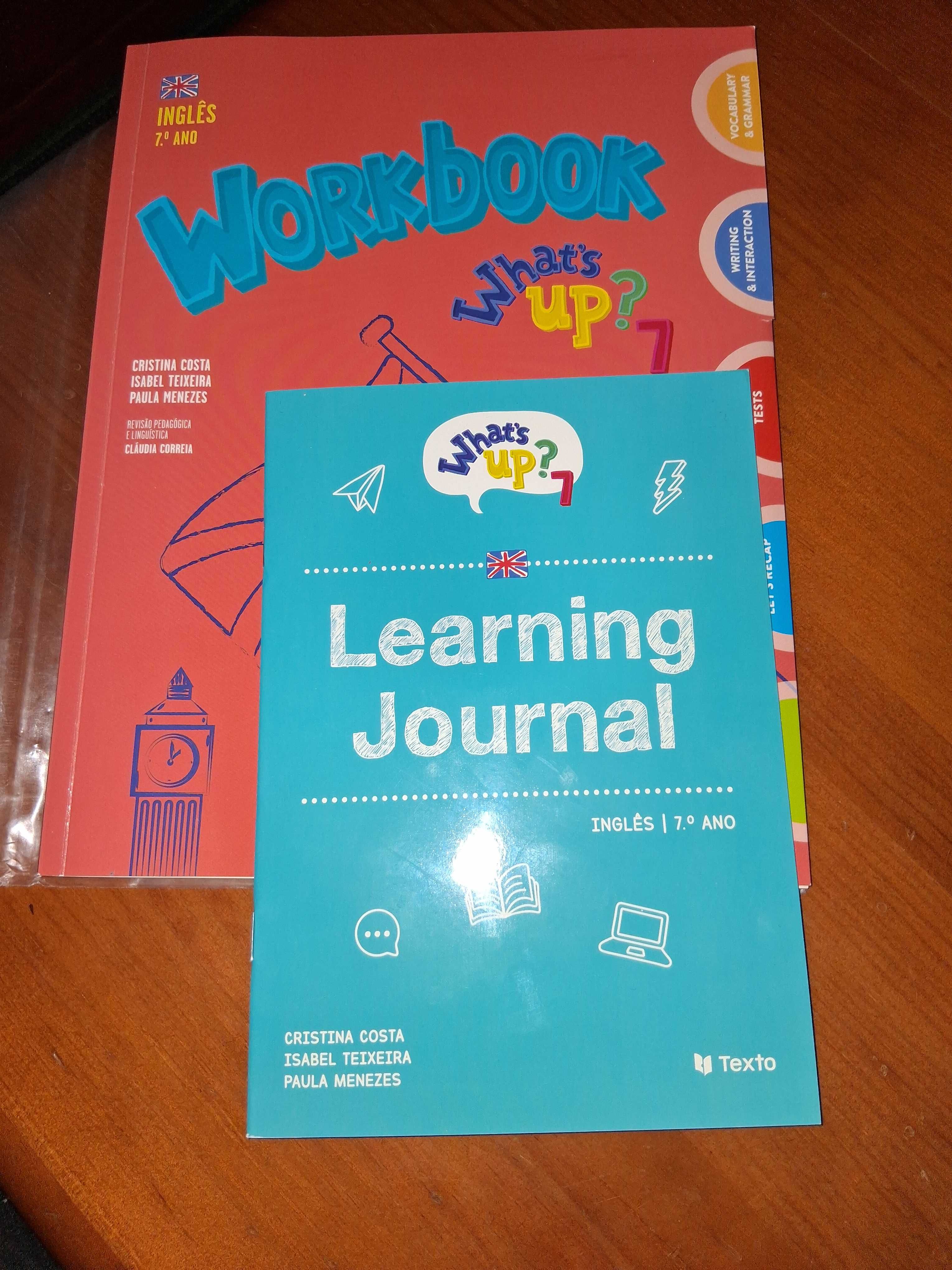 Caderno exercicios Ingles 7° Ano What's Up Workbook