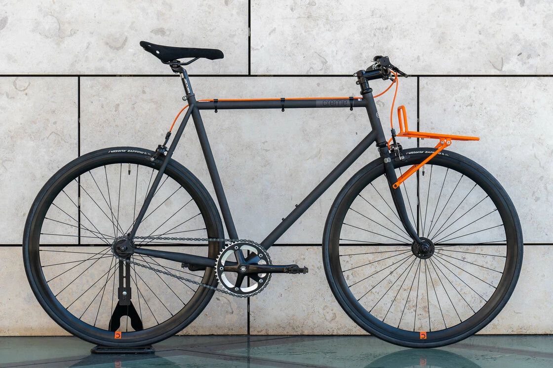 Rower ostre koło Creme Vinyl LTD  Black