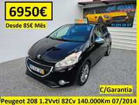 Peugeot 208 1.2Vvti 82Cv 140.000Km 07/2014