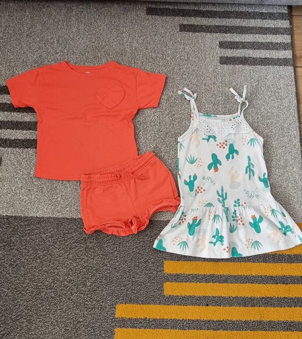 zestaw dla dziewczynki r.98/104