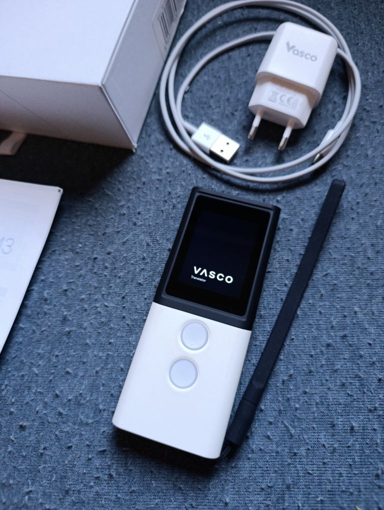 Vasco M3 white translator tłumacz mowy.