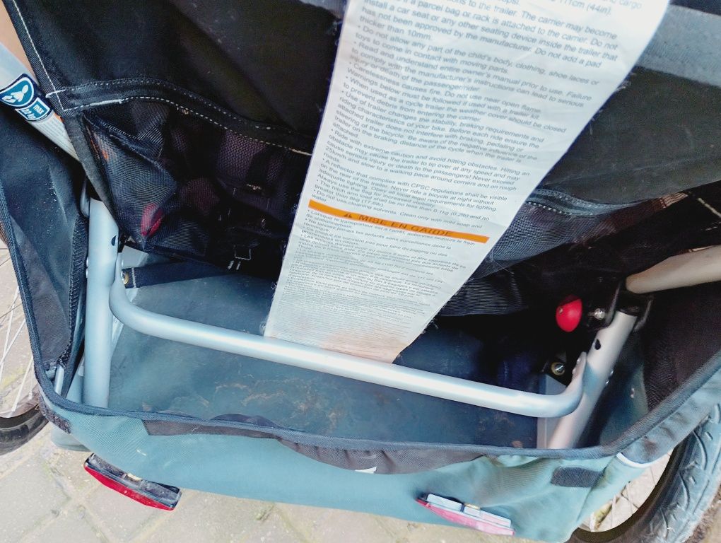 Thule coaster XT 2 podwójna przyczepka rowerowa
