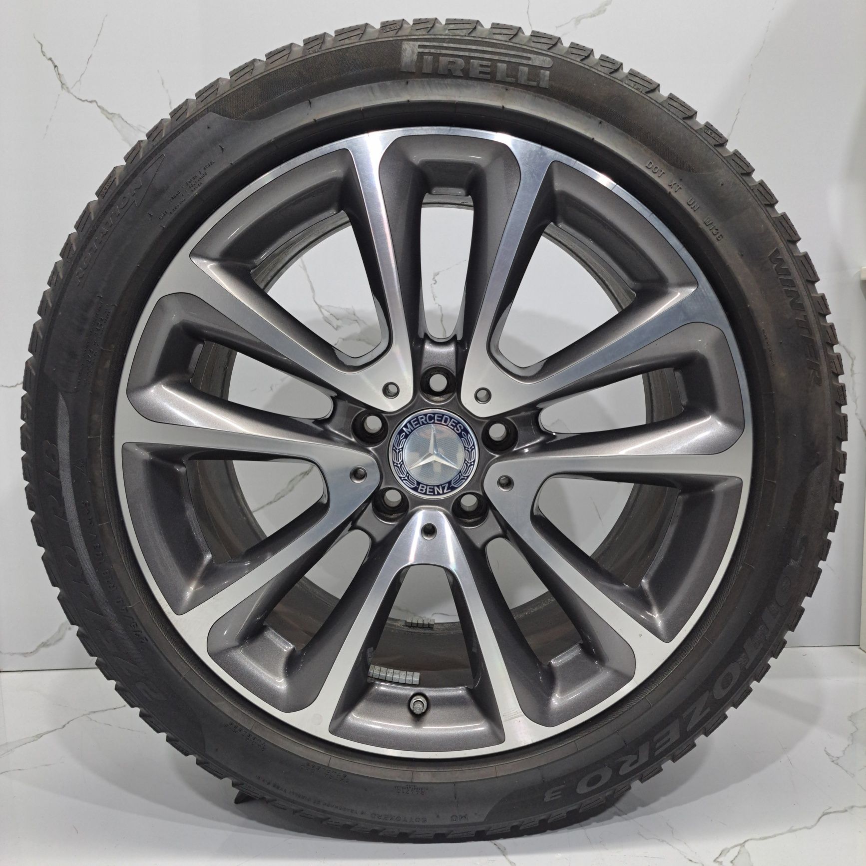 Jantes 18" originais Mercedes Classe E W213 2+2 5x112 com pneus