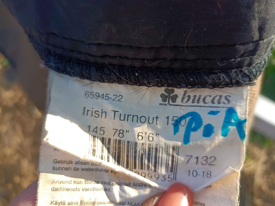 derka padokowa bucas 150g  145 cm