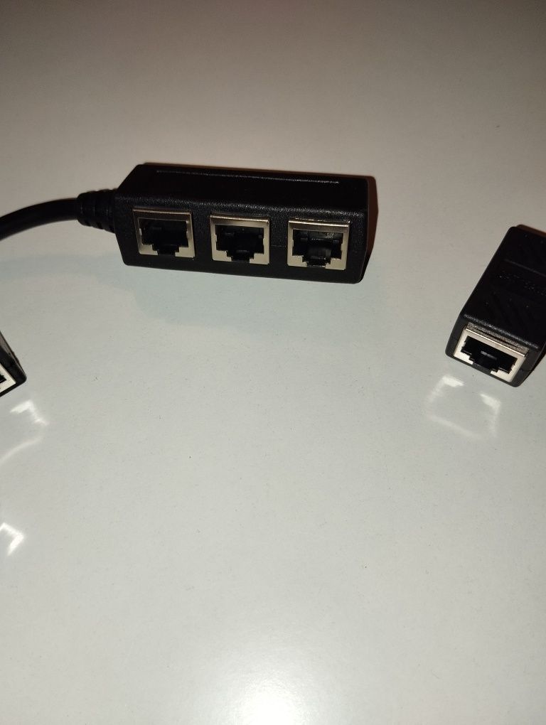 Przedłużacz rozgałęźnik RJ-45