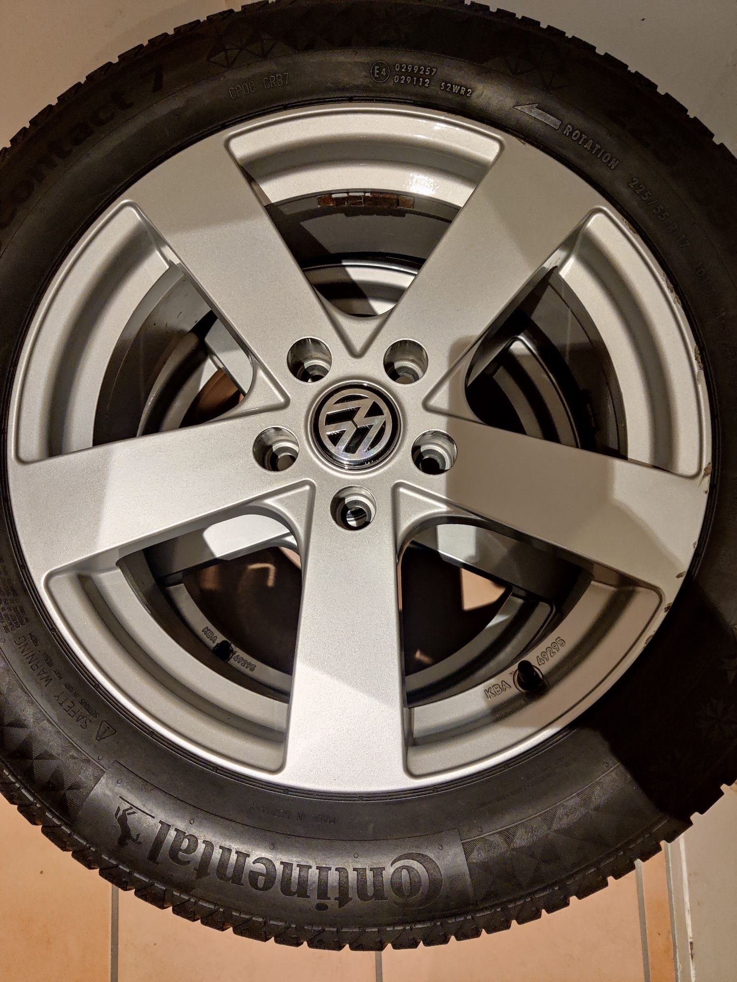 4 felgi VW R17 5x112