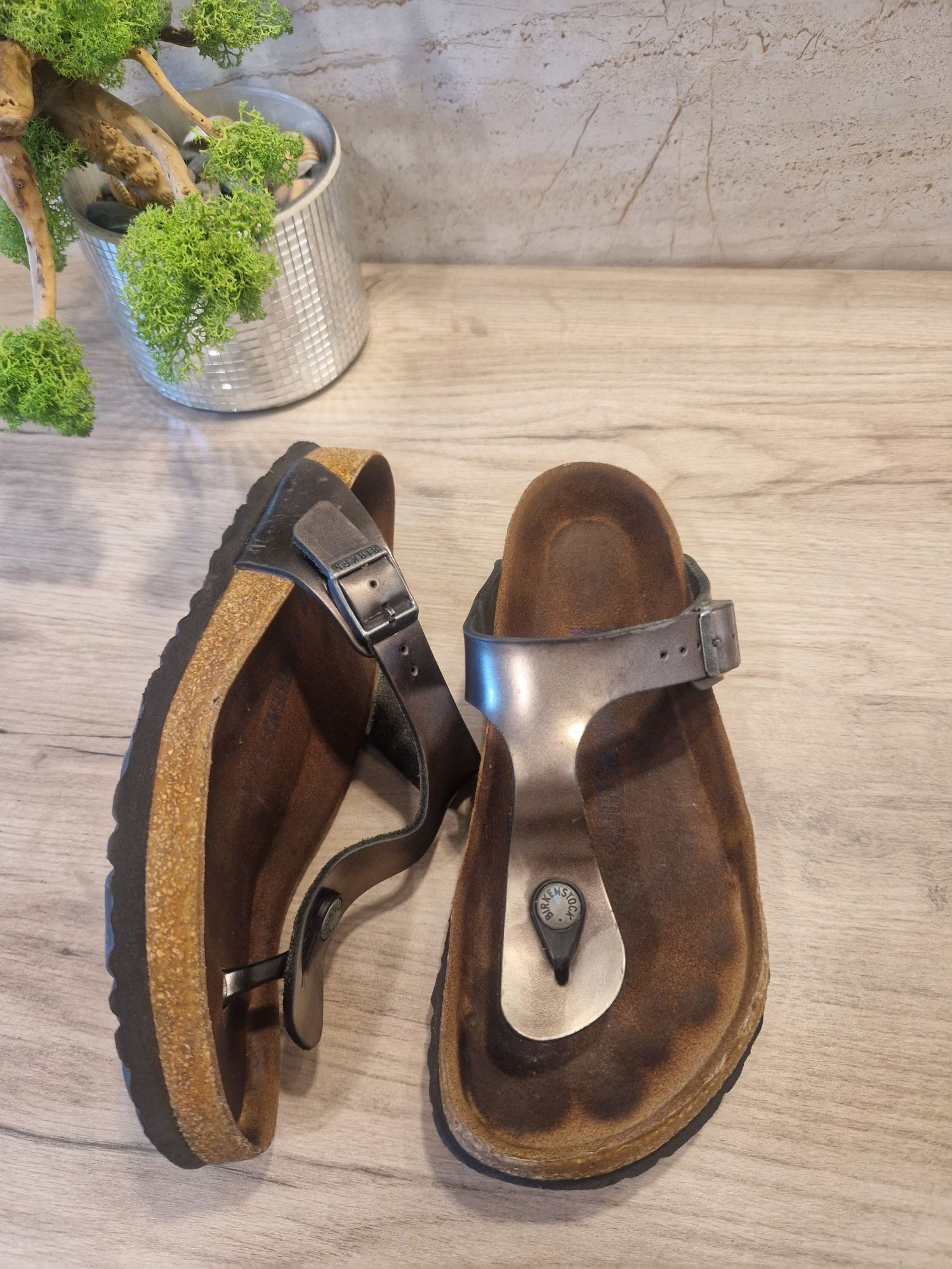 Birkenstock Gizeh r. 38, 24,5 cm soft regular