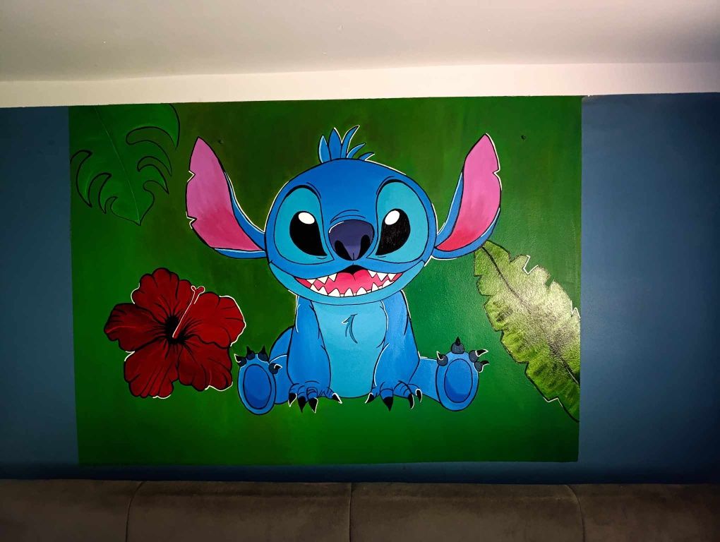 Artystyczne malowanie ścian