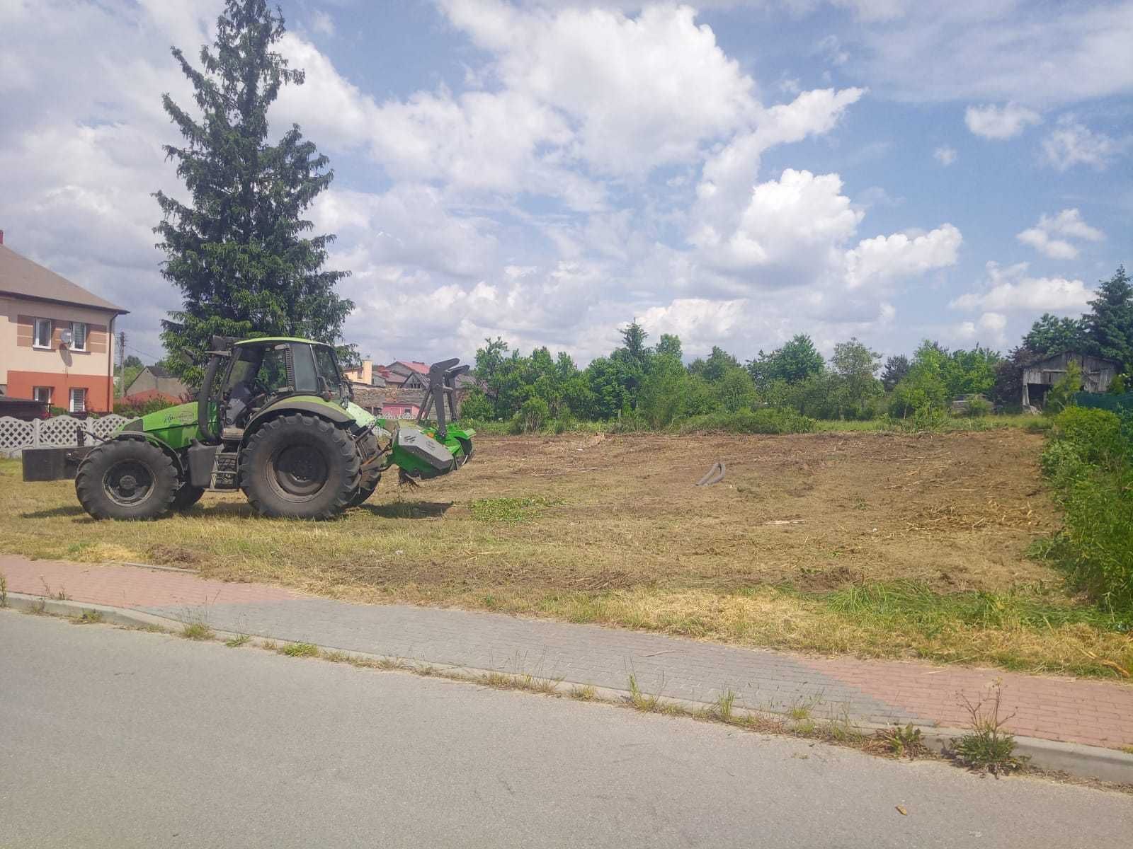 Czyszczenie działek, rekultywacja, mulczer leśny, karczowanie, wycinka