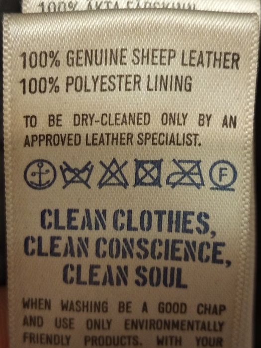 Kurtka skórzana męska