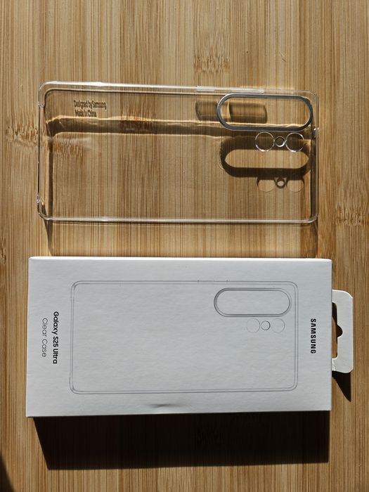 Sprzedam używane etui Clear Case do Samsung Galaxy S25 Ultra