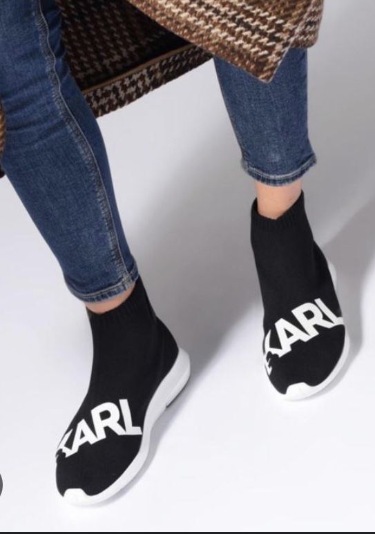 Karl Lagerfeld cena skl 1195zl buty damskie sneakersy skarpety 38