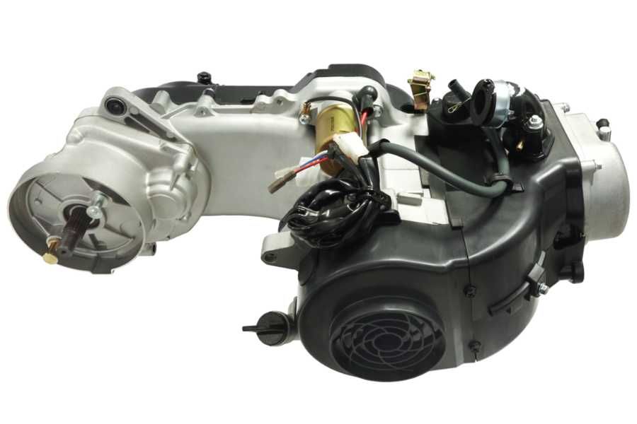 Silnik do Skutera  139QMB 10'', 50cc 4T, 400mm, bez oleju