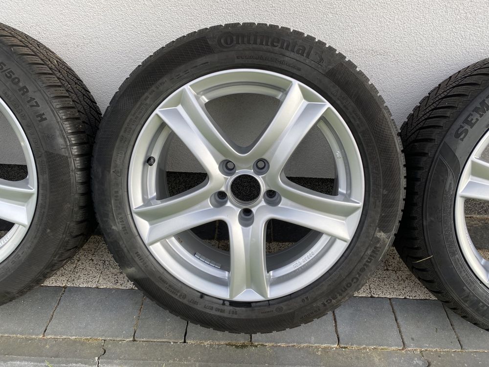 Koła zimowe AUDI A4 5x112 225/50/R17 SEMPERIT 8.2mm DOT 2818