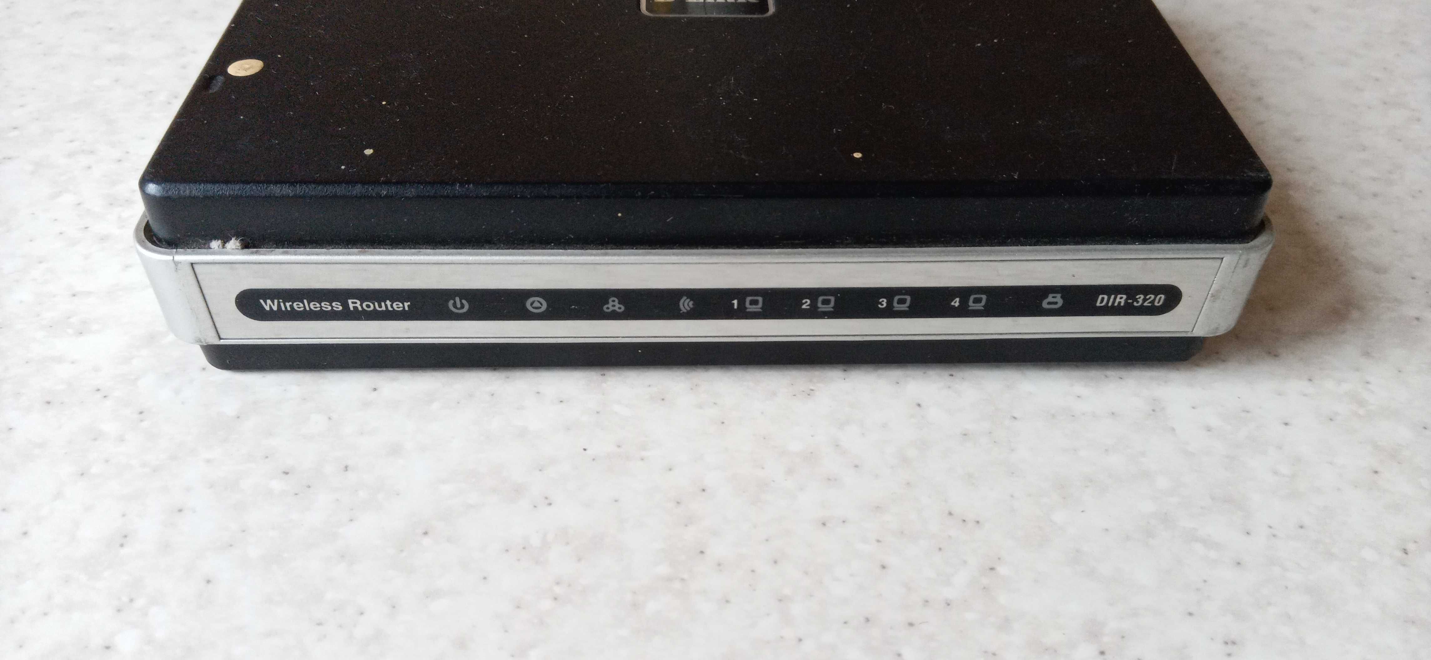 Wi-Fi роутер маршрутизатор D-link Dir-320 Робочий комплект