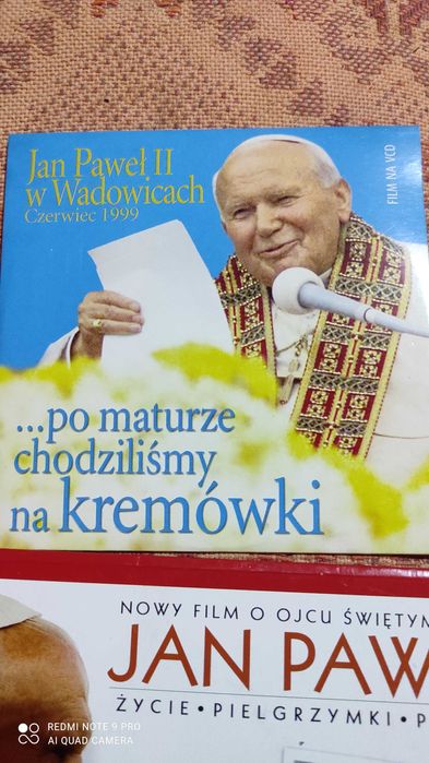 Jan Paweł II film DVD 2 razy płyta DVD