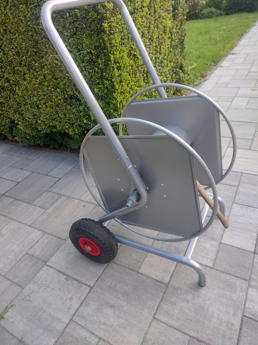 Wózek, zwijadło,szpula, na wąż ogrodowy.